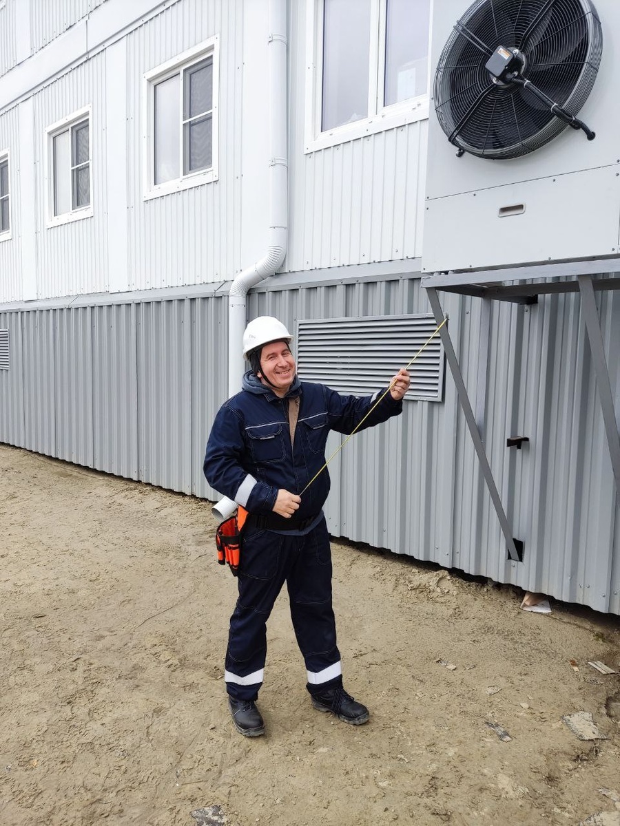 Денис в командировке на полуострове Ямал