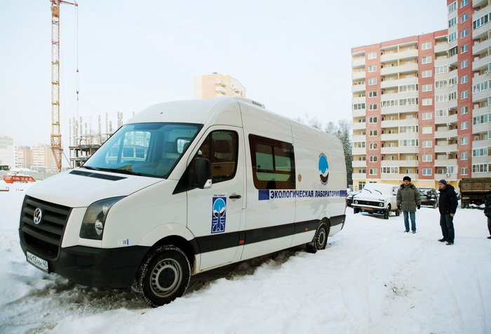 Передвижной пост контроля за атмосферным воздухом 