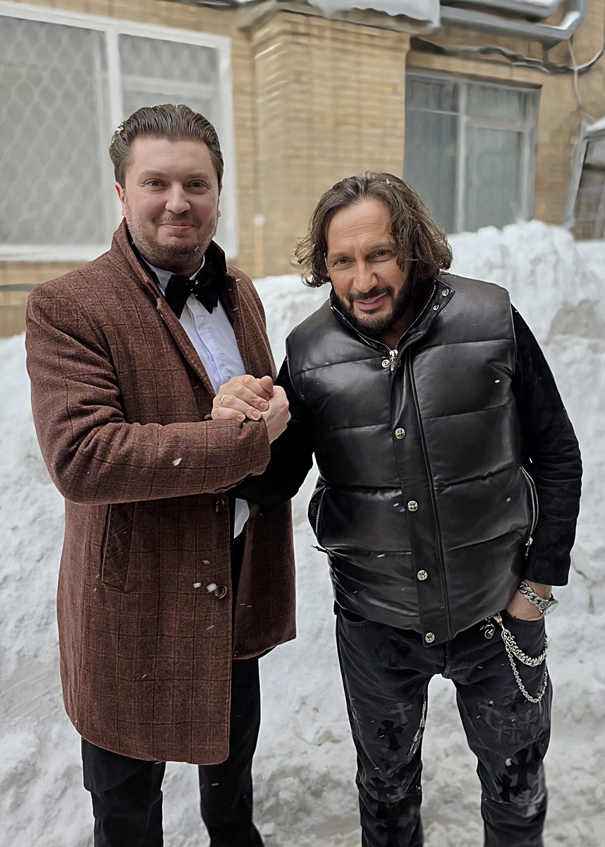 Солист Москонцерта Илья Ушуллу и Народный артист России Стас Михайлов