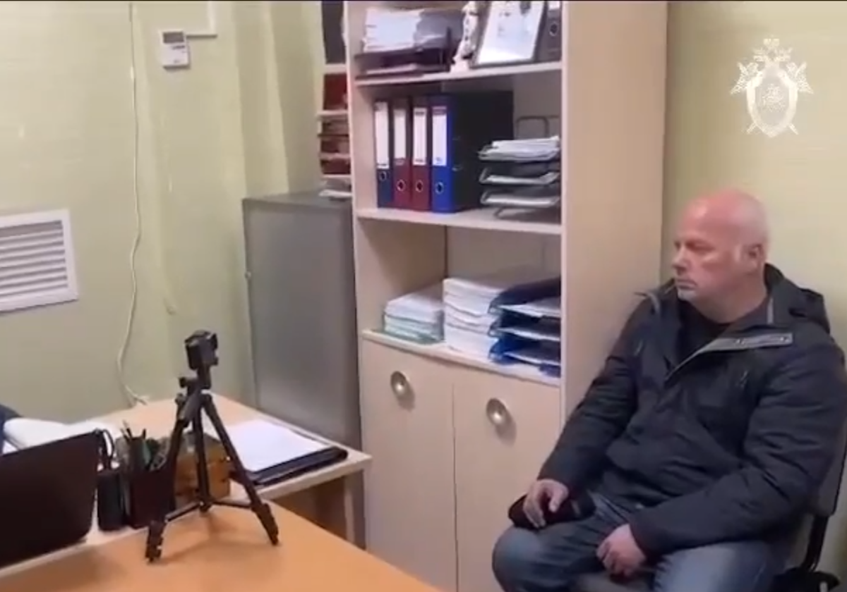 Дмитрий после задержания. Фото СК