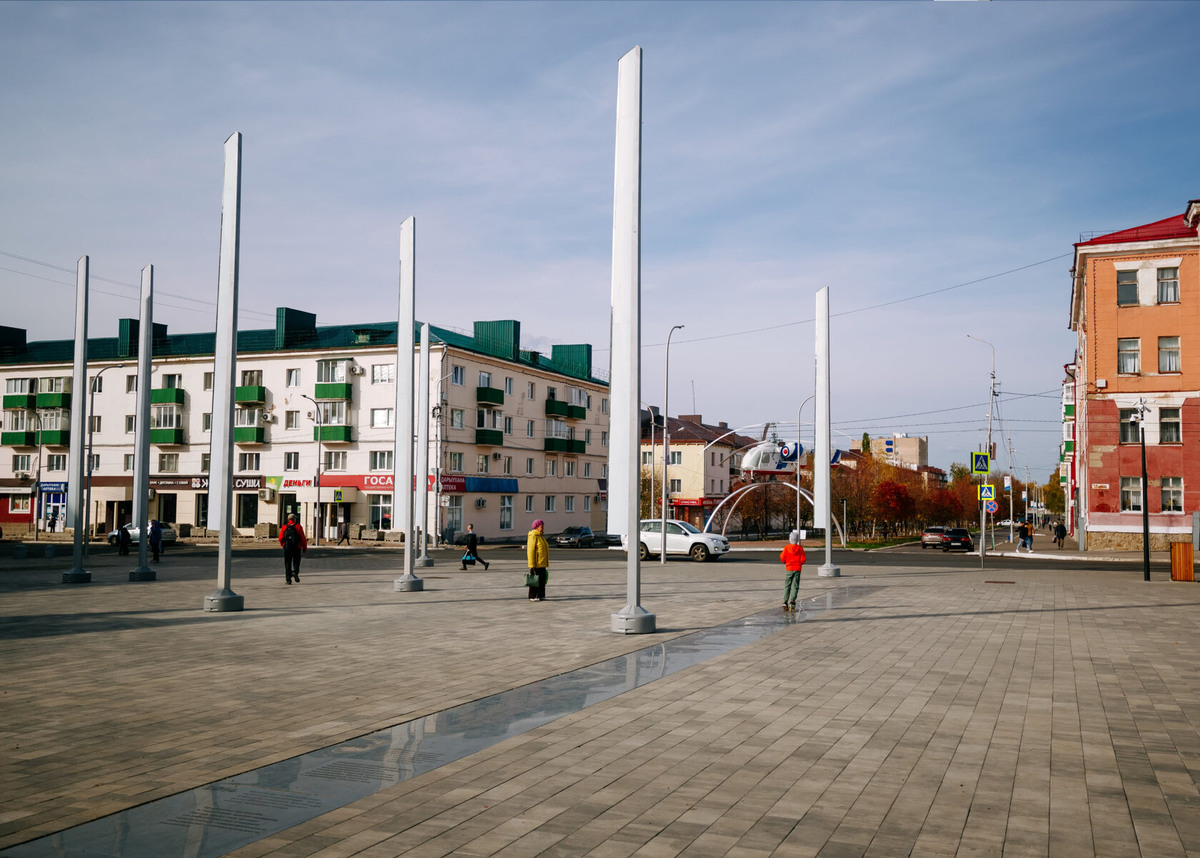 Кумертау- небольшой и спокойный город