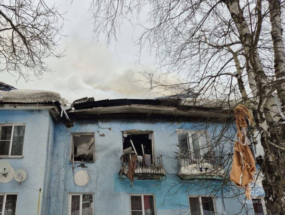    Московская область пожар взрыв газа