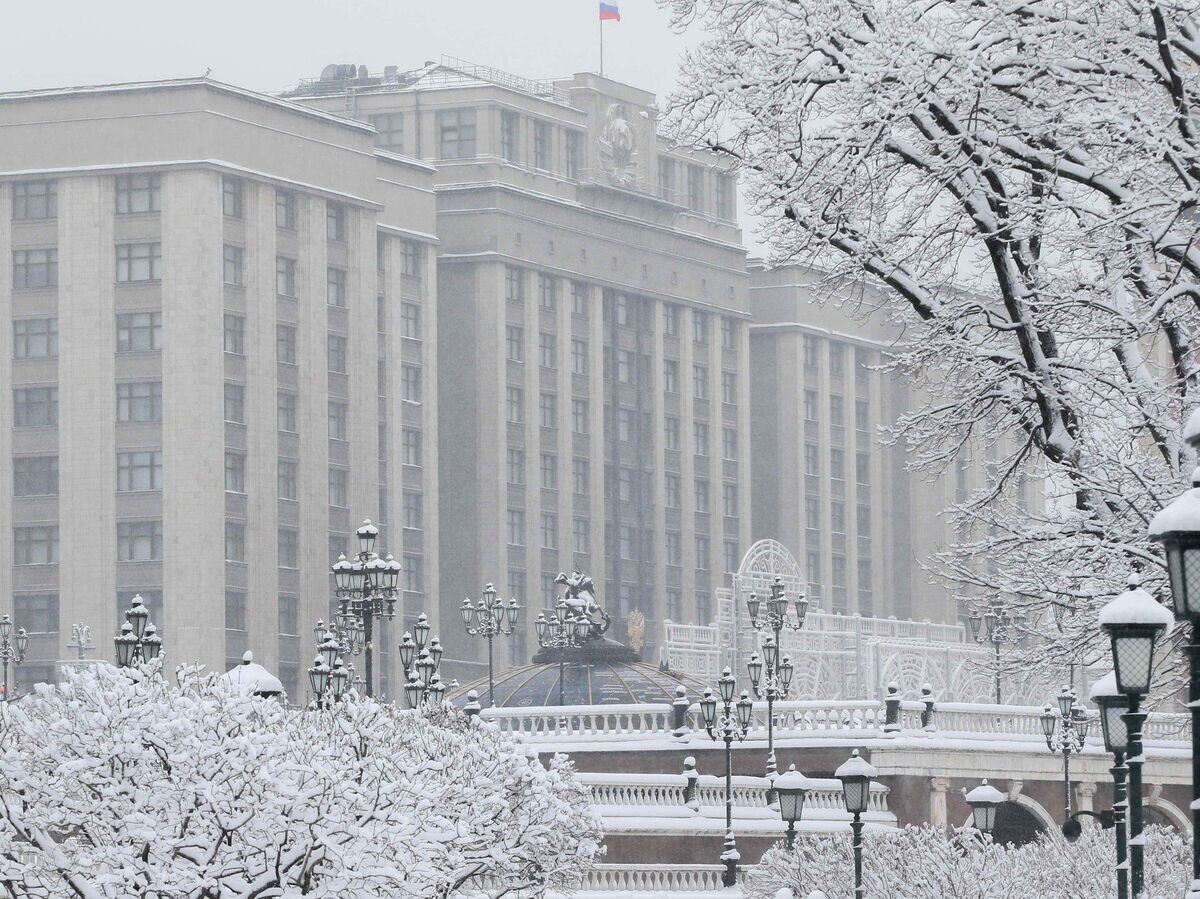    Здание Государственной думы России | CC BY-SA 4.0 / Сайт Государственной Думы ФС РФ /