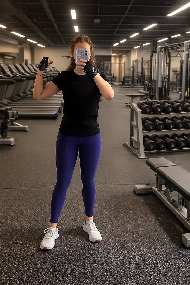 поменяла фон, чтоб не смущаться