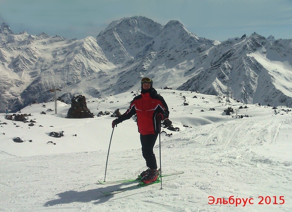 Вид на Накру и Чегет