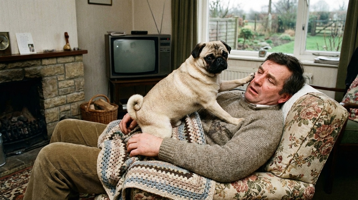 мопс на фоне старинного китайского интерьера — порода мопс история происхождения