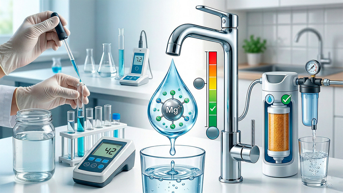 Магний в воде: полезный минерал или причина проблем с накипью?