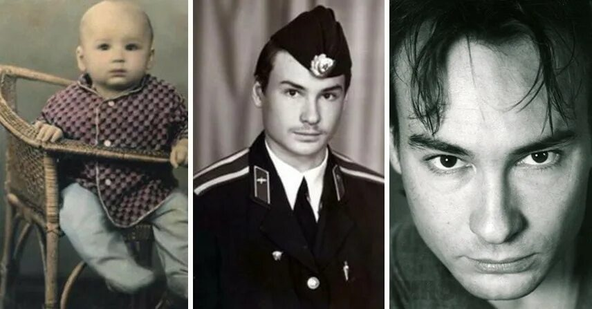 Александр Песков в юности 