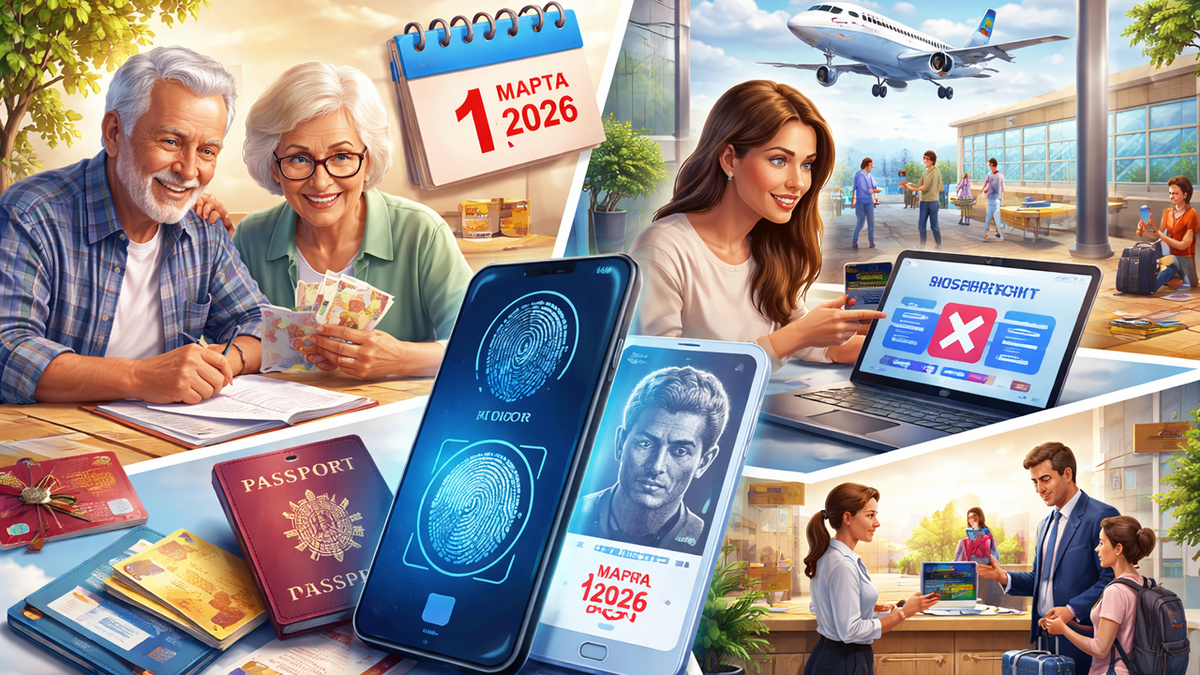 Жизнь россиян изменится: пенсии, подписки, биометрия и новые правила для путешествий