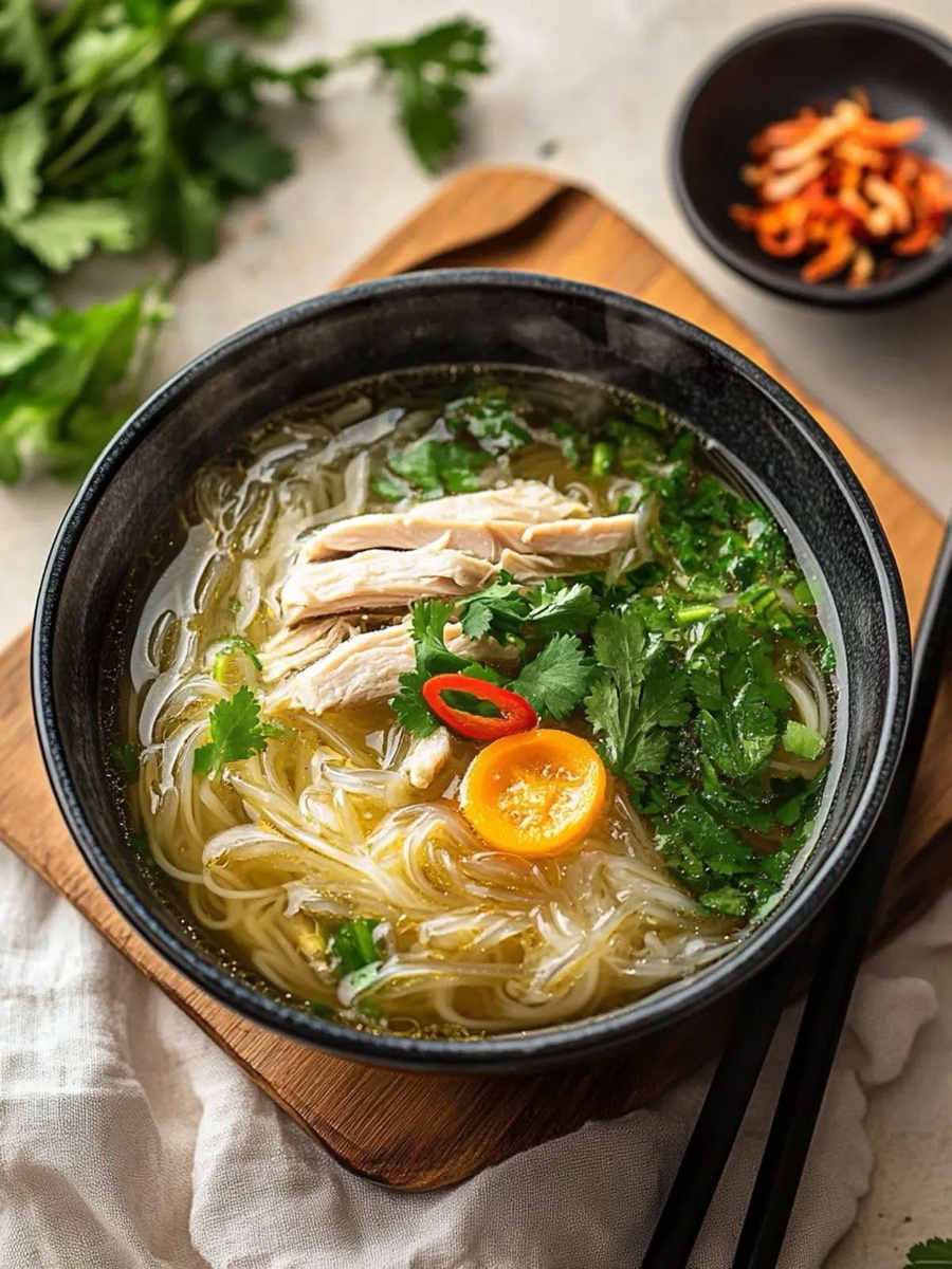 Фо-га - вариант супа с курицей