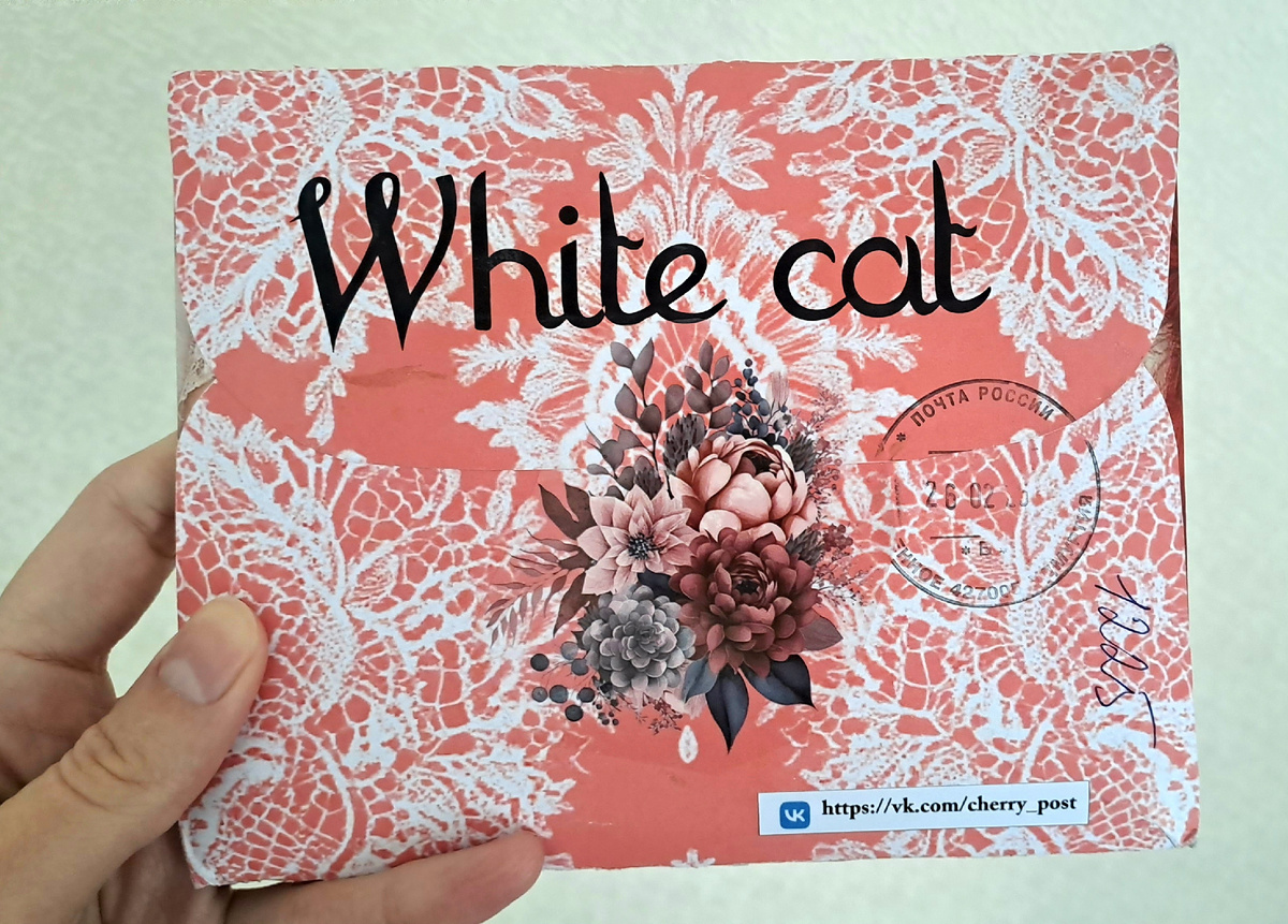 Конверт выглядел сногсшибательно (здесь и далее все фото сделаны автором статьи)