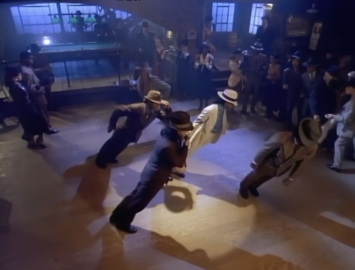 Кадр из клипа «Smooth Criminal»