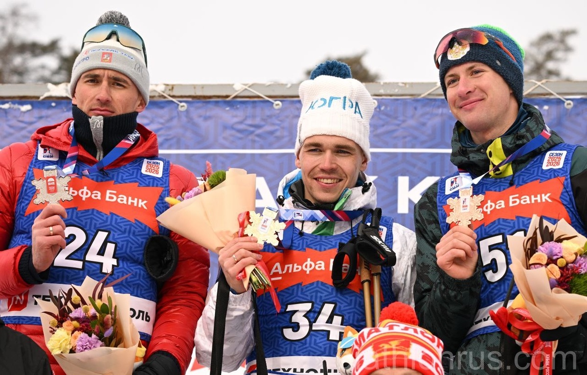    Югорчанин Алексей Вагин выиграл спринтерскую гонку на этапе Кубка России по биатлону