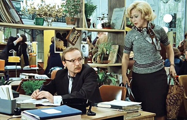 К/Ф "СЛУЖЕБНЫЙ РОМАН". ФОТО ИЗ ОТКРЫТЫХ ИСТОЧНИКОВ