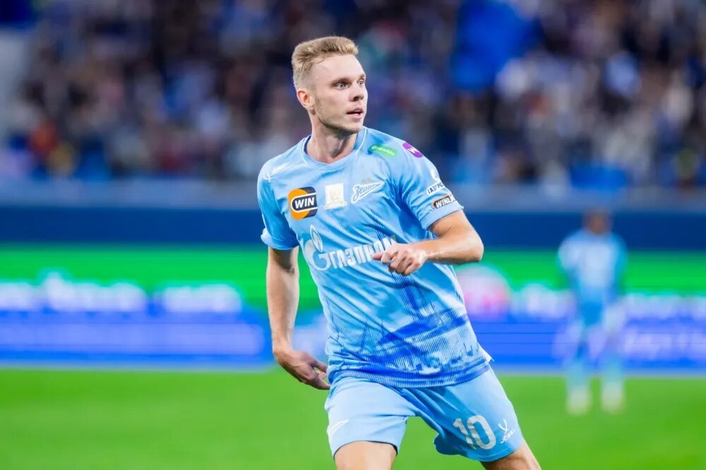 Максим Глушенков. Фото ФК Зенит 