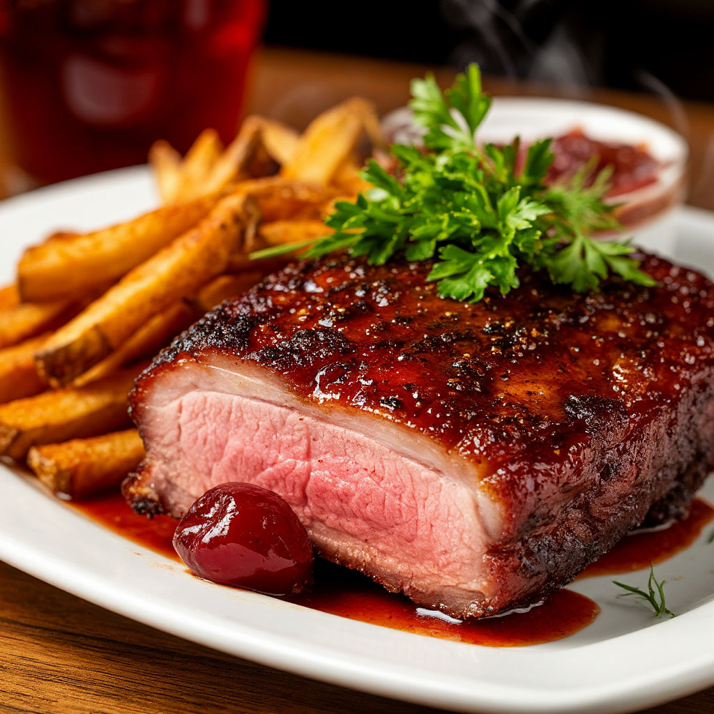 Свинина «Вишневый дым & Кедровый берег»