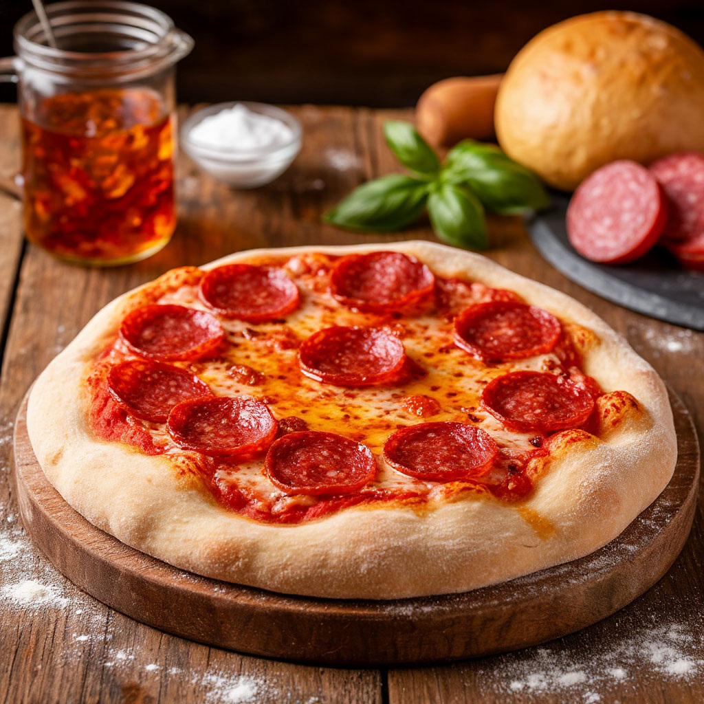 «Огненная Мери: Чили, Мёд и Копченый Салями».