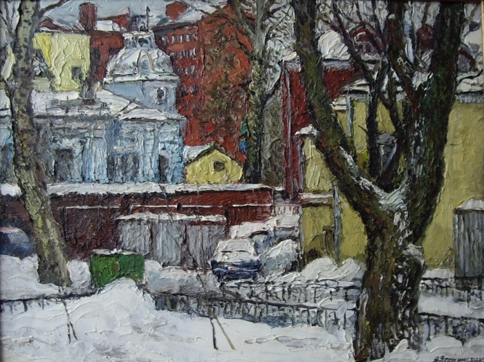 Анна Ягужинская "Вид с Новокузнецкой улицы"