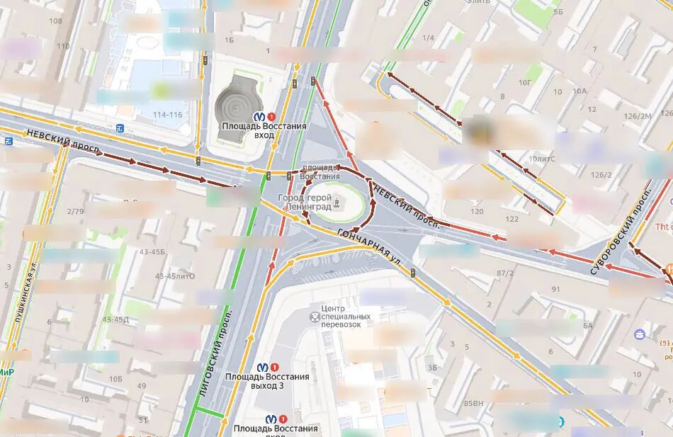    Фото: скрин сервиса «Яндекс Пробки»