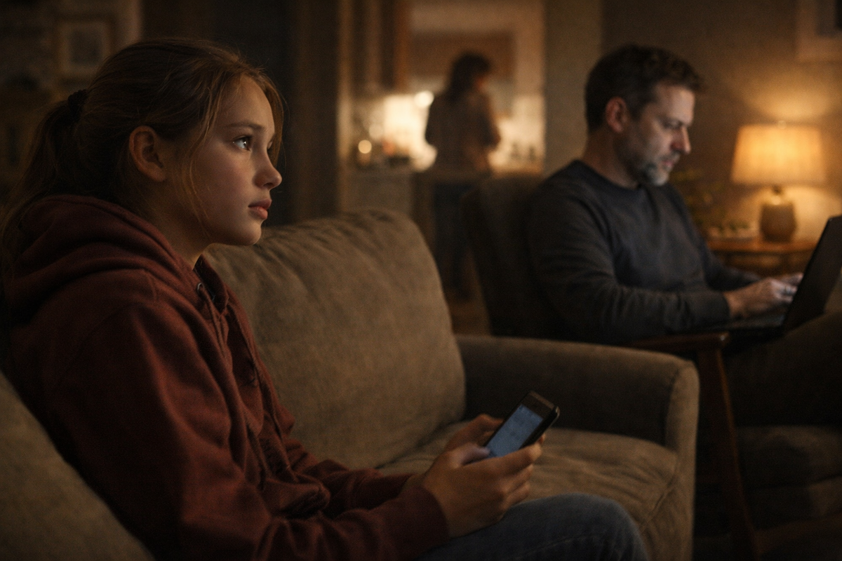 «Когда папа был рядом, но как будто мимо»