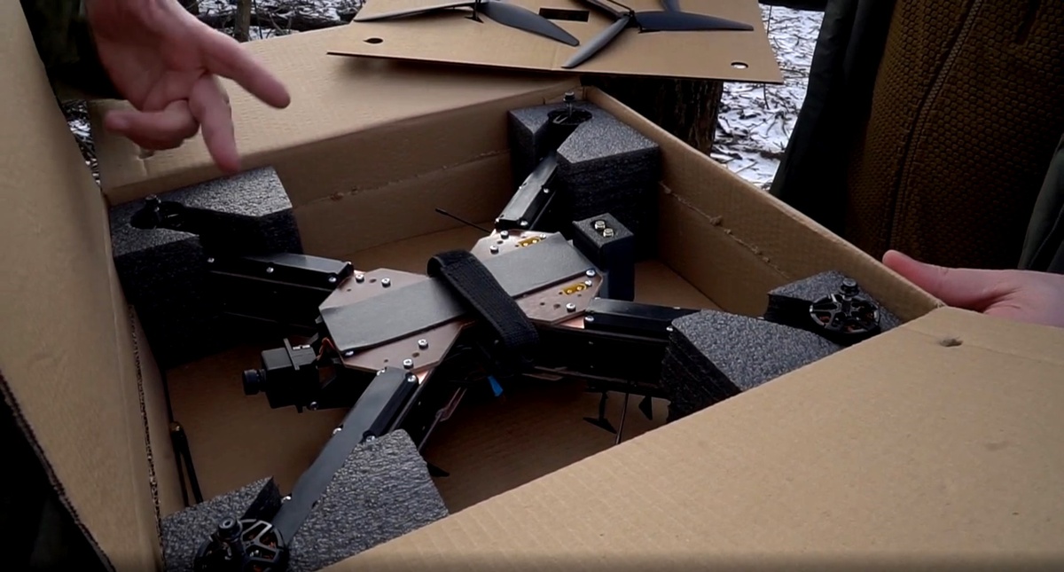    Архангельские дроны для передовой