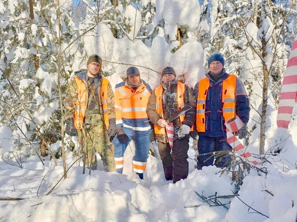 Специалисты Тверского филиала Рослесинфорга, несмотря на зимние морозы и значительный снежный покров, специалисты филиала продолжают выполнение полевых работ