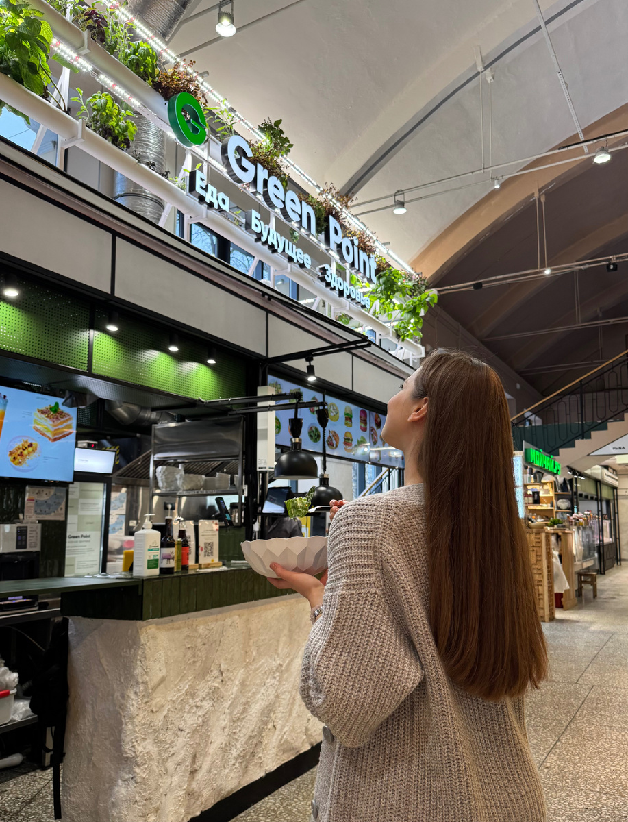 Green Point на 📍фудмолле «Василеостровский рынок», Санкт-Петербург
