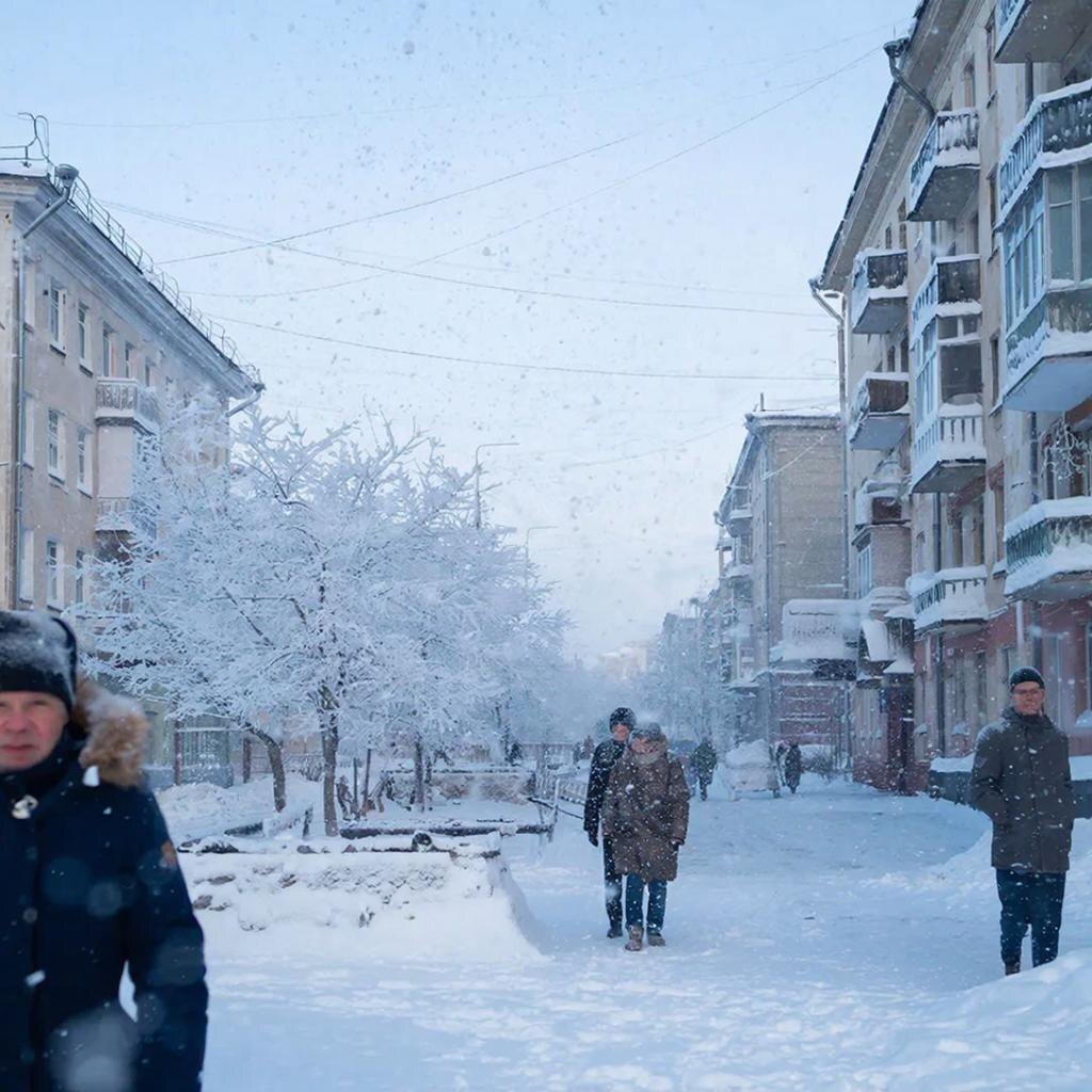 Относительное потепление здесь наступит в понедельник.  Фото: Изображение сгенерировано нейросетью / Станислав Казаченко