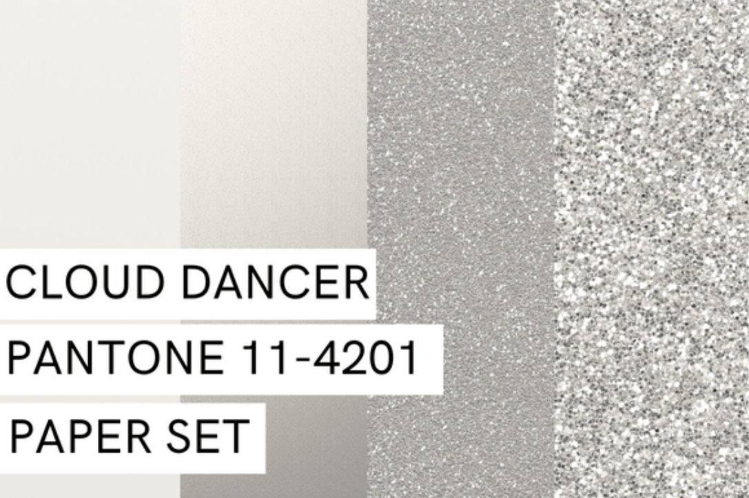 Cloud Dancer (облачный танец) — воздушный белый, символ чистоты и ясности