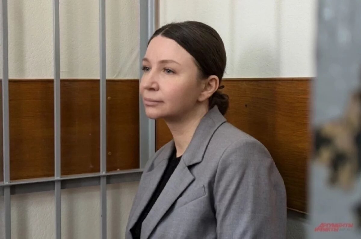    Елена Блиновская в зале суда