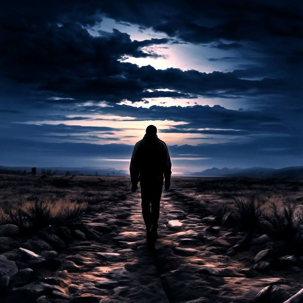 Мертвый легкими шагами медленно уходит в Даль...