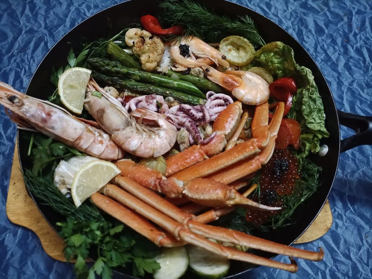 Образец оукрашения готового блюда.