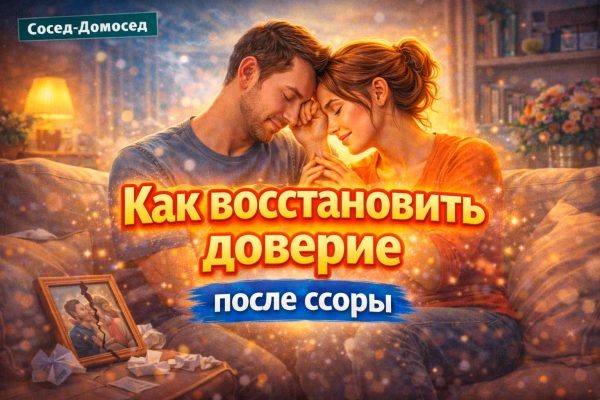 Как восстановить доверие после ссоры (и не превратить отношения в поле боя) 😅