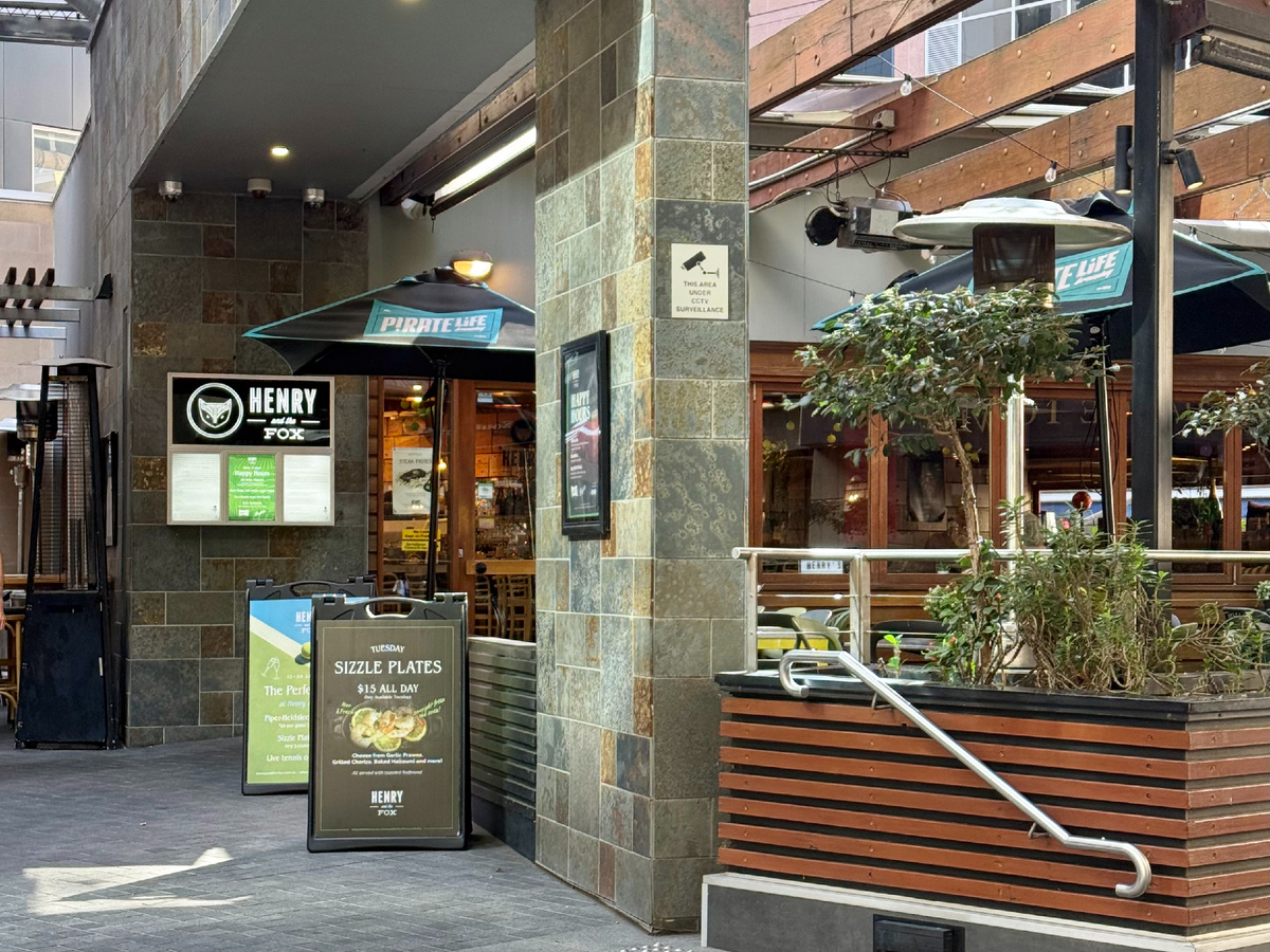 Ресторан Henry and The Fox, Мельбурн, Австралия 