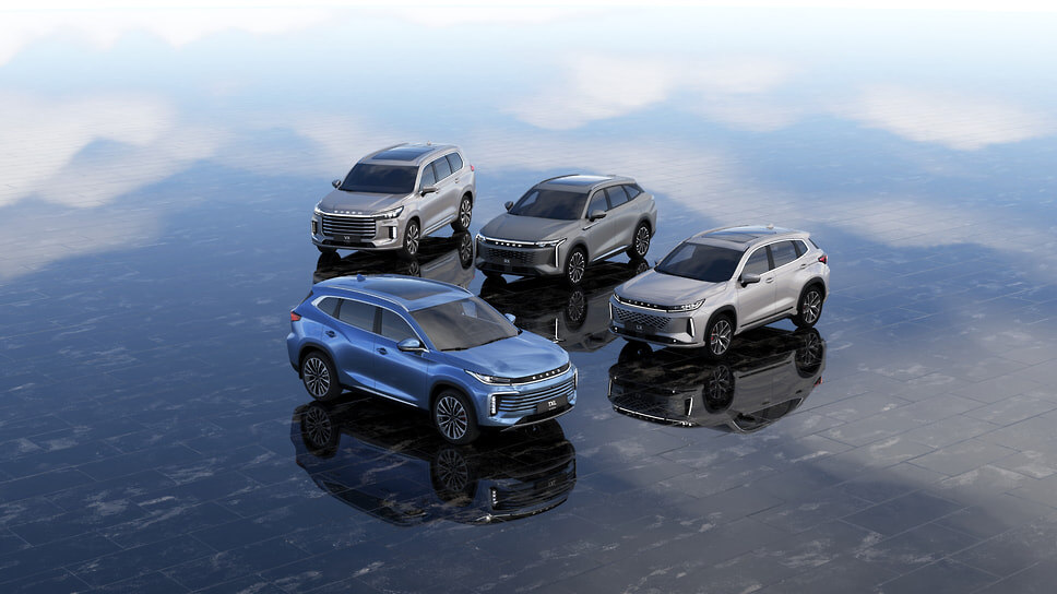 Линейка Exeed.📷Фото: Exeed