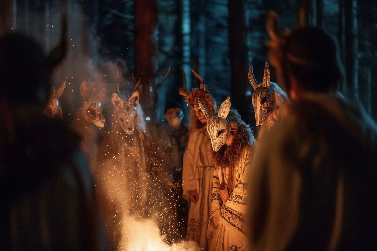 Сжигали его на костре, чтобы вместе с огнём «очистить» деревню