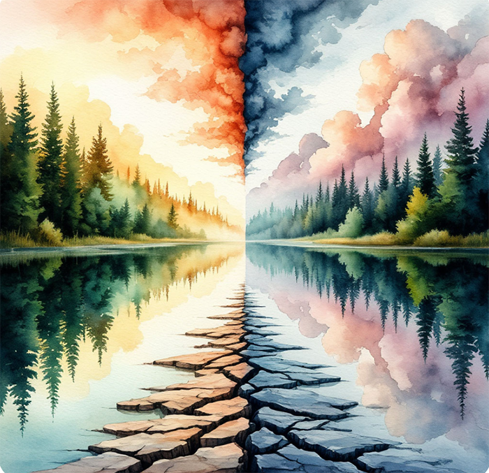 Метафора влияния эмоций на состояние