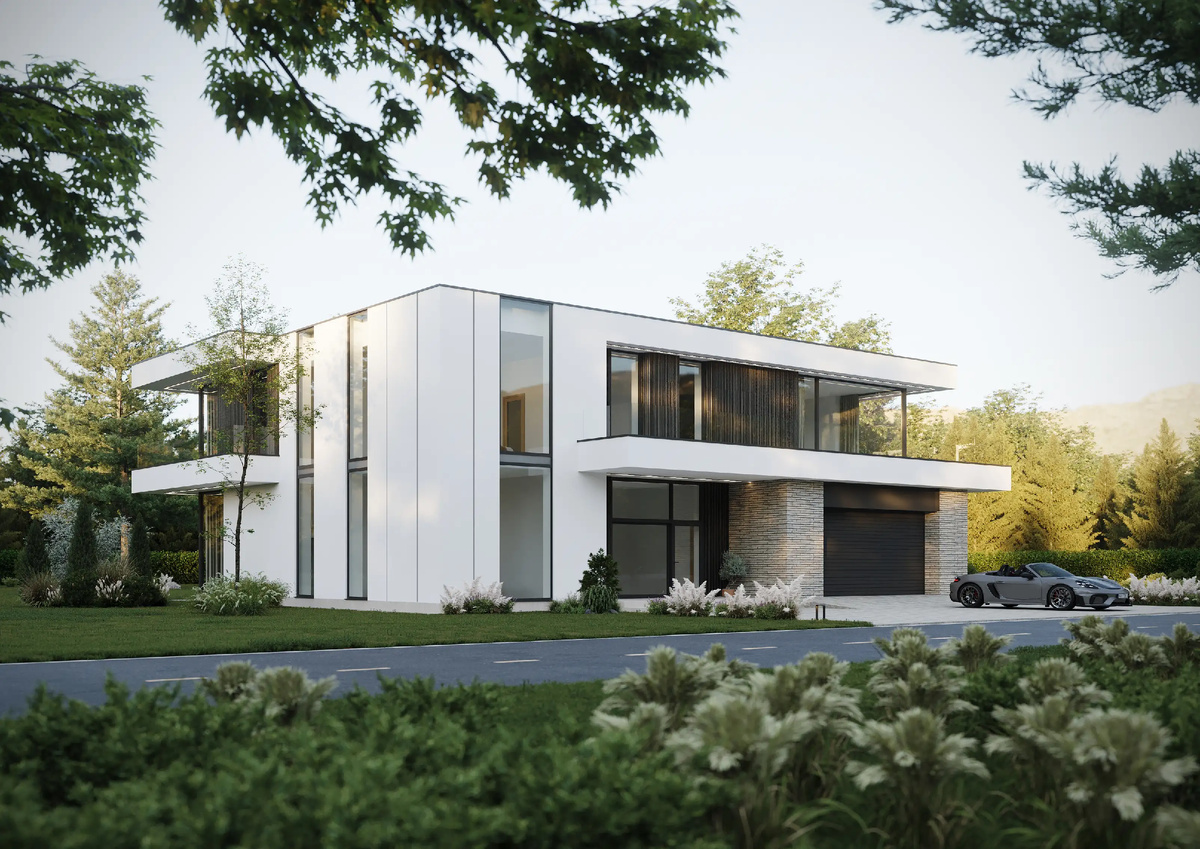 Дизайн-проект загородного дома "Люмен"