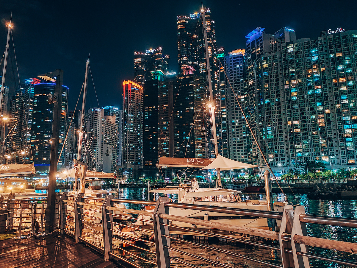 Бухта 101. Пусан. Фото автора 