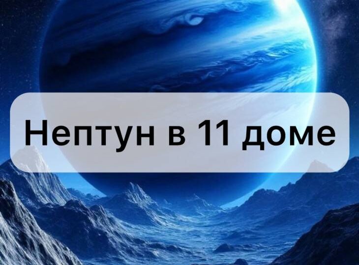 Нептун в 11 доме