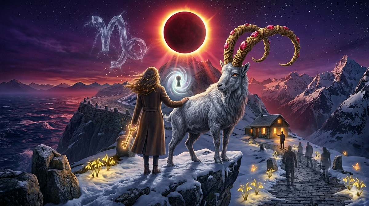 Козерог, март поведёт тебя через перевал. Затмение подсветит дорогу, которую ты так долго боялся начать. Дом, где ты вырос, уже не тот, куда ты вернёшься. А тот, кто ждёт внизу, в тепле, — не случайность. Это та самая встреча, ради которой стоило идти через снег. 🏔️🗝️🔥