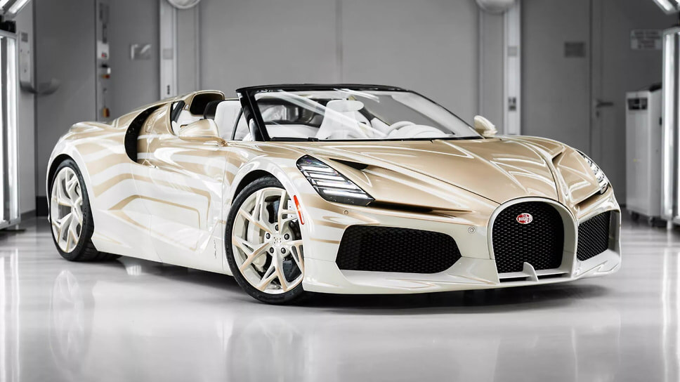 Bugatti W16 Mistral La Perle Rare.📷Фото: Bugatti