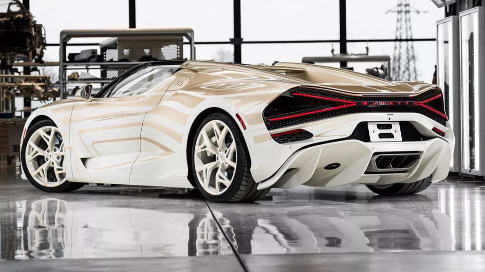 Bugatti W16 Mistral La Perle Rare.📷Фото: Bugatti