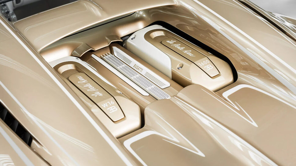 Bugatti W16 Mistral La Perle Rare.📷Фото: Bugatti