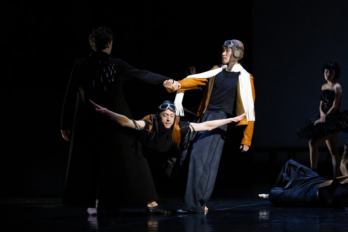 На репетиции спектакля «Точка невозврата». Эдуард Демидов, Денис Тарасов, Дагба-Доржо Гармаев. Фото: «Республика» / Михаил Никитин  📷
