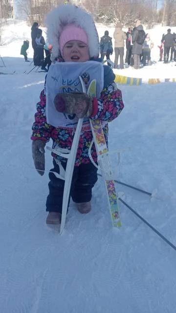    Трёхлетняя девочка выиграла забег на «Лыжне России» в ПудожеСпортивная школа Пудожа / VK