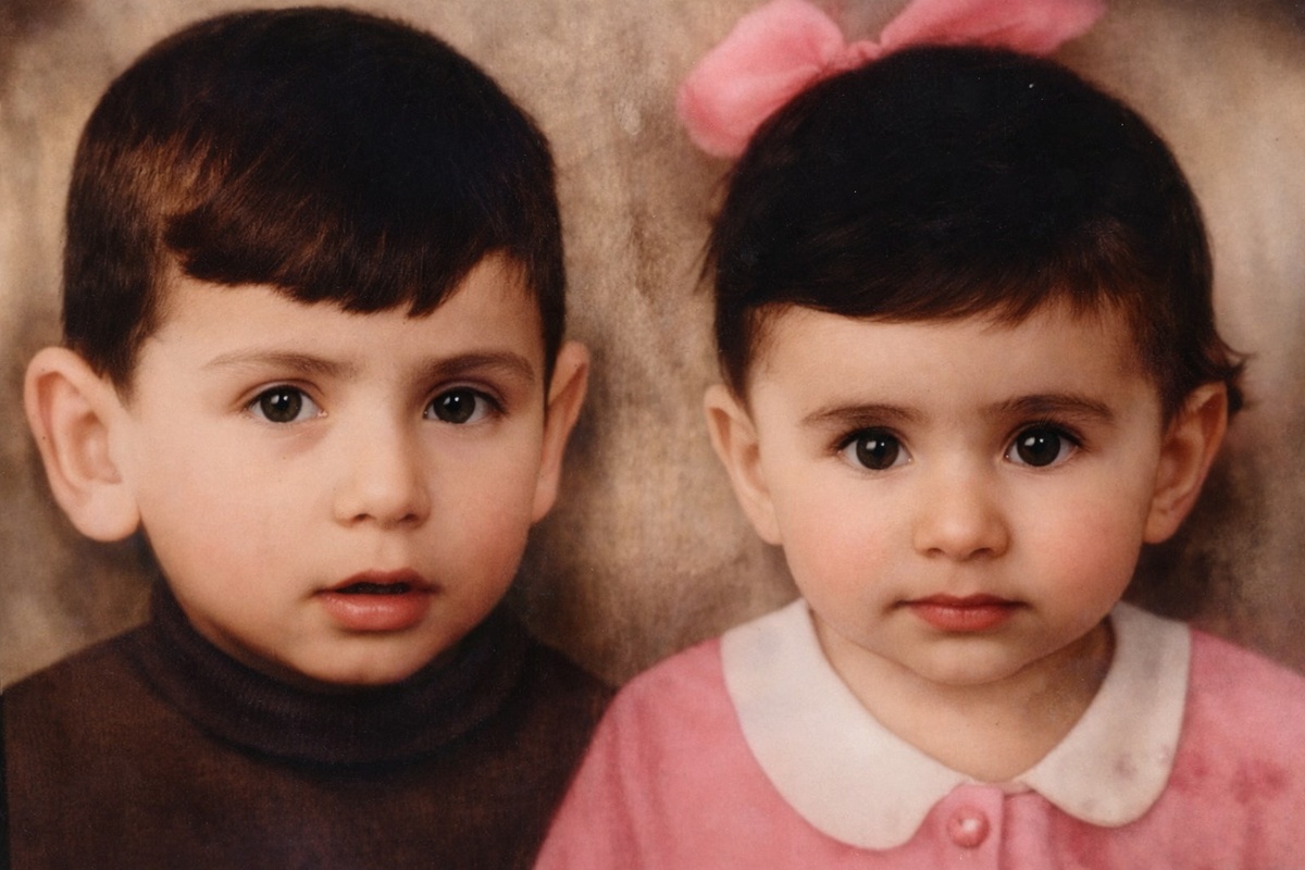 Я с родной сестрою Гундой Дасаниа