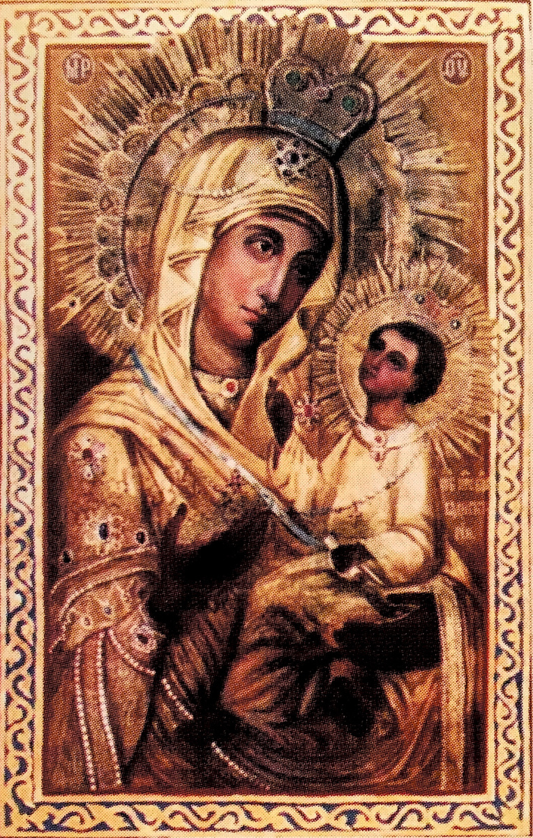 Список с иконы Виленской Одигитрии. Фото из архива автора