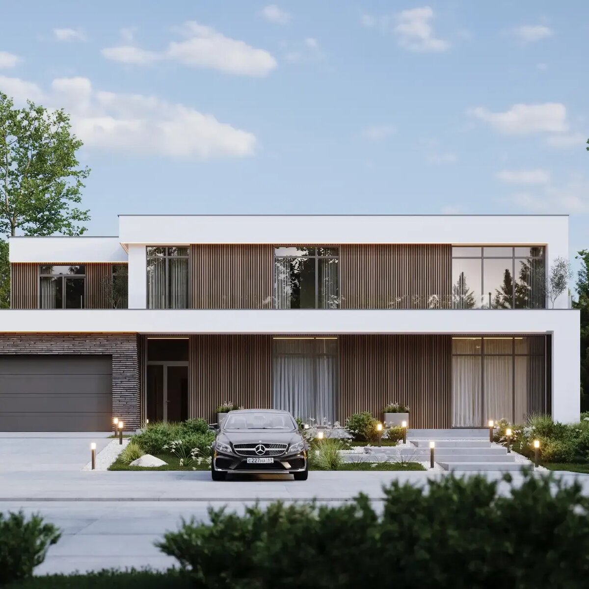 Дизайн проект загородного дома "Лагуна"