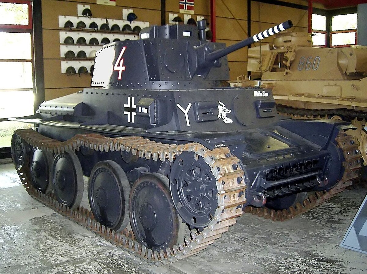 Pz.Kpfw.38 (t) Ausf.S в Танковом музее в Кубинке